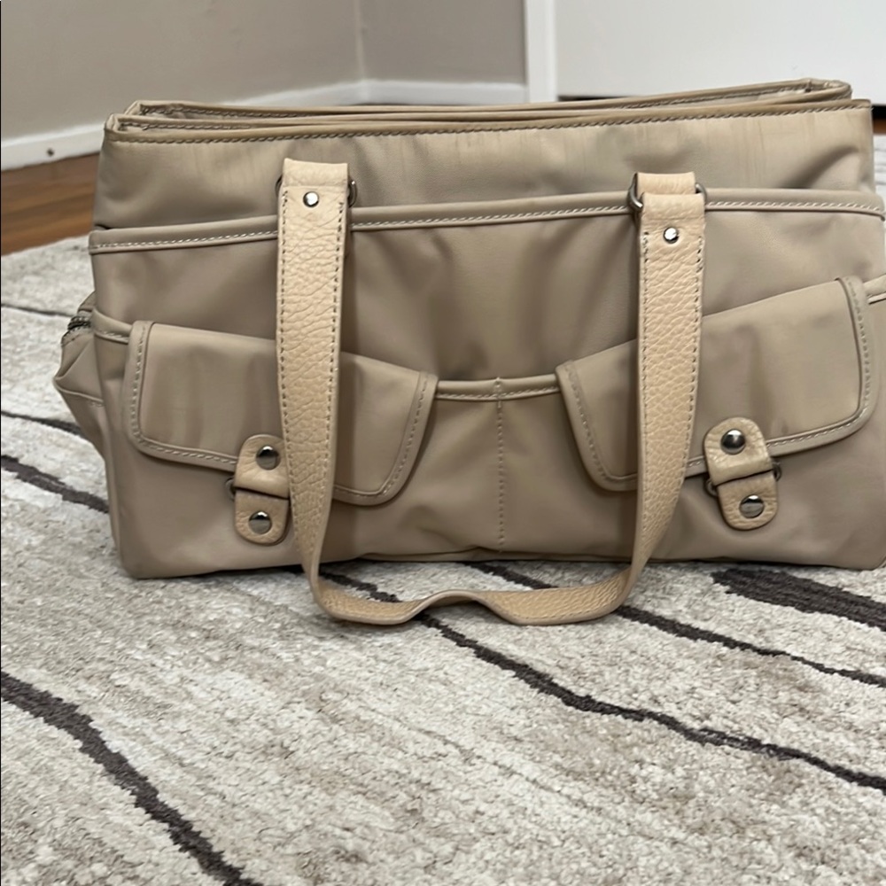 Multipurpose Tan Women's Bag